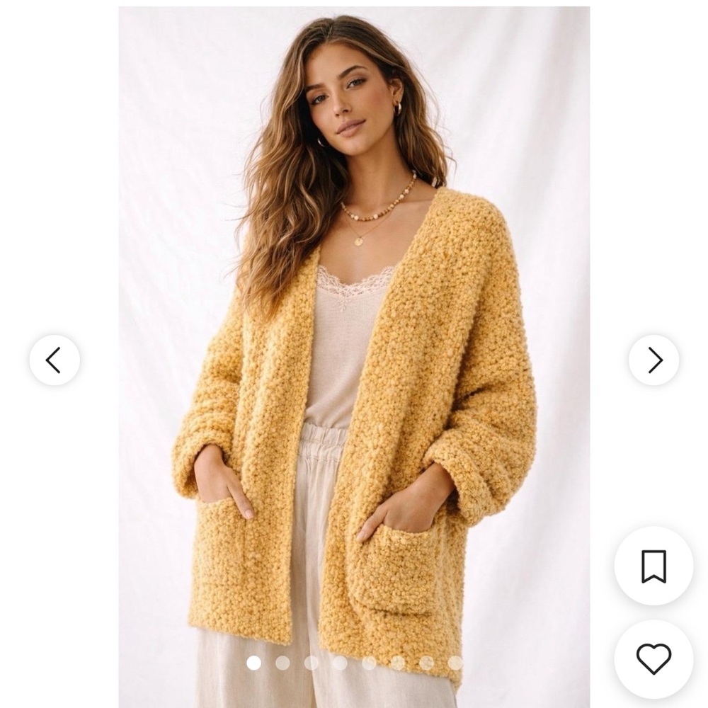 Urban Outfitters Chenille Textured Cardigan